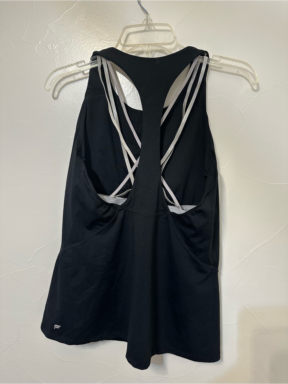 Fabletics Black Racerback Performance Tank - Picture 3 of 3